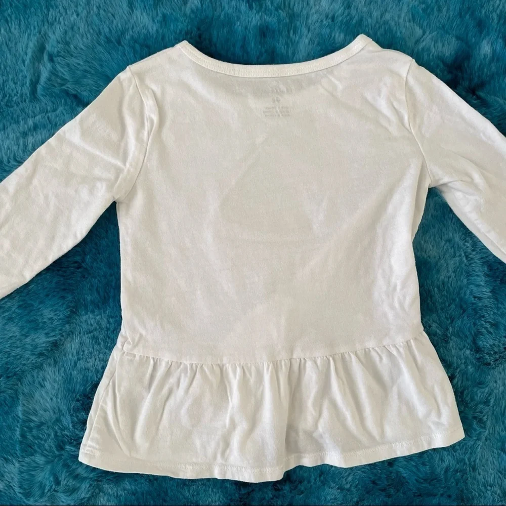 Carter’s Toddler Girl Long Sleeve Graphic Tee Size 4T